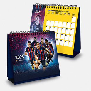 巴萨台历现货 官方正品 2023年英文原版球迷周边纪念收藏新年礼物