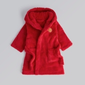 2025款 代购 球迷周边洗澡干身家居服 官网正品 曼联宝宝小童浴袍