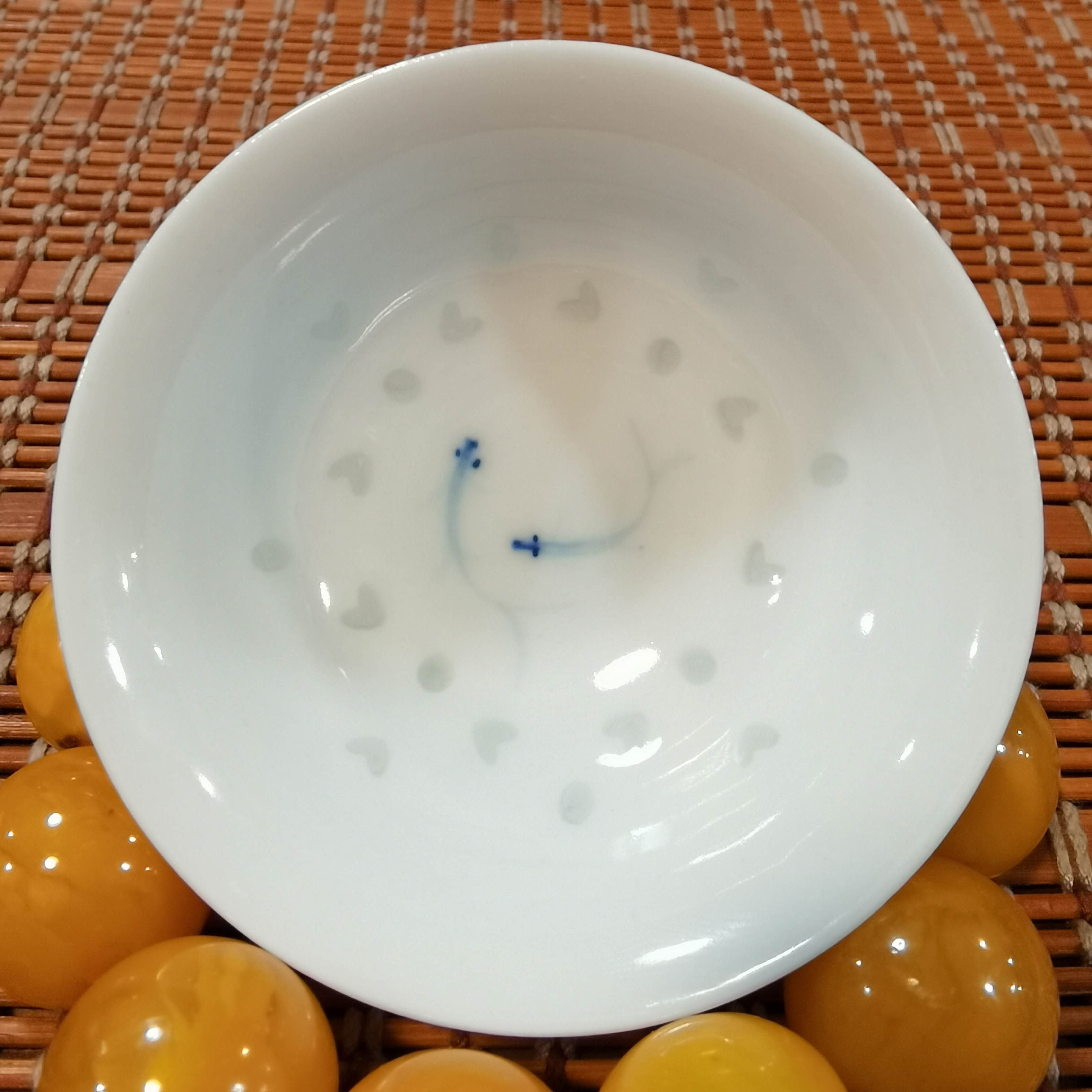 老贵和祥景德镇手绘 玲珑鱼普洱杯 陶瓷功夫珍藏茶具茶杯品茗杯
