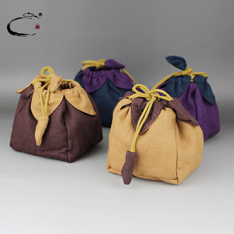 貴和祥棉麻布單杯袋 手提便攜旅行茶具茶杯收納袋子（隨機發貨）在類目 餐飲具, 茶具, 其它中 - 來自Buy2taobao.com提供專業的淘寶代購服務