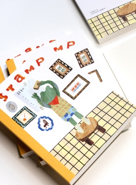 别管盖章本 STAMP手帐印章收集耐油墨a6创意收藏素材搭配分享78p