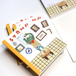别管盖章本 STAMP手帐印章收集耐油墨a6创意收藏素材搭配分享78p