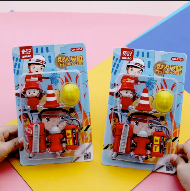 消防烈火英雄橡皮擦小学生用奖品可爱文具用品礼盒儿童橡皮活动奖,玩具/童车/益智/积木/模型,卡通造型橡皮,淘宝优惠券,粉丝福利购,淘宝优惠卷