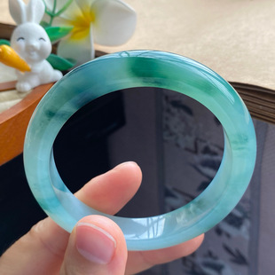 晓山青 4.8批1513号55.4 远山黛 冰飘花种水镯 11.8 8.3