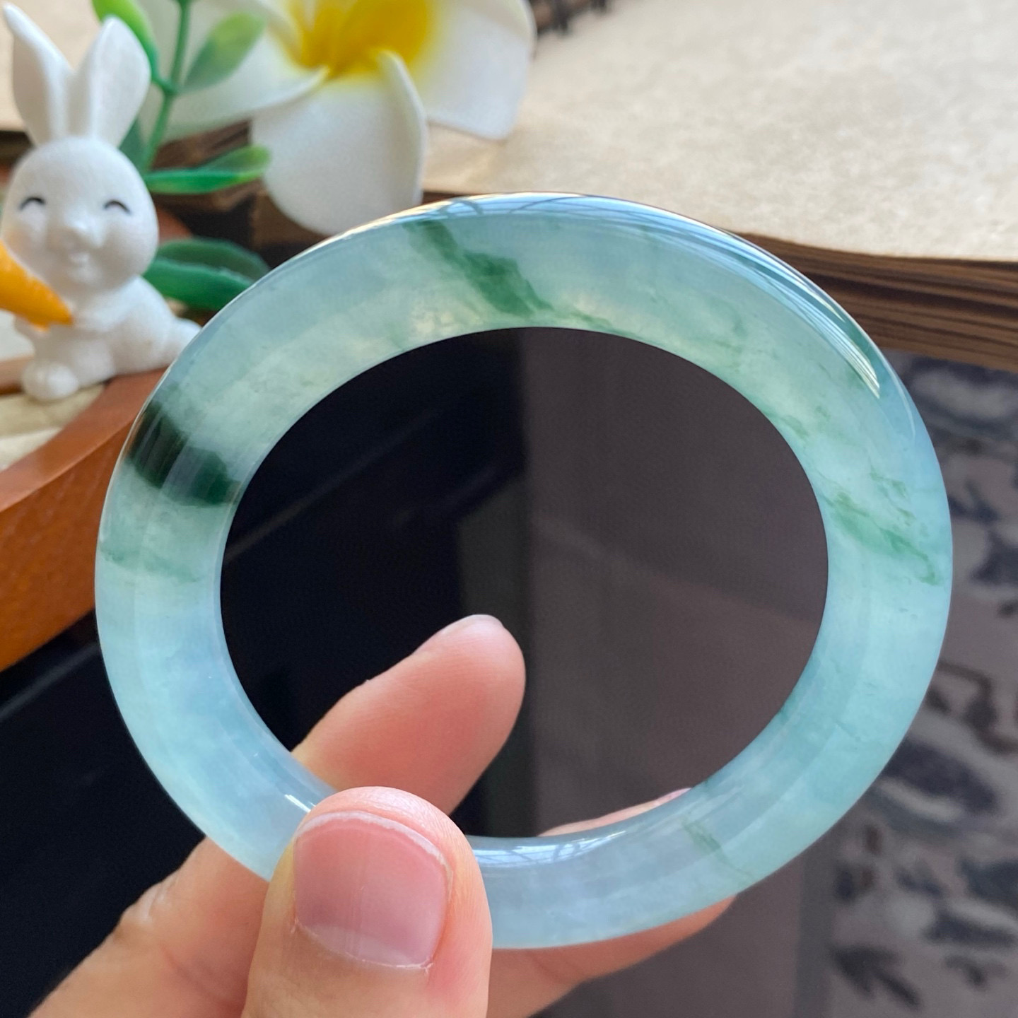 2.11批514号51.4-9.7冰飘花果冻圆条！墨绿凝翠、花影随行！