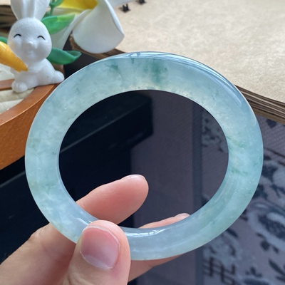 3.25批968号55-10.5-10.7 冰油青果冻圆条！灵动飘逸！