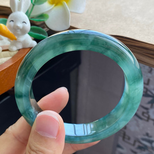 色浓如泼墨 9深邃飘花果冻镯 12.4 3.24批915号55.4