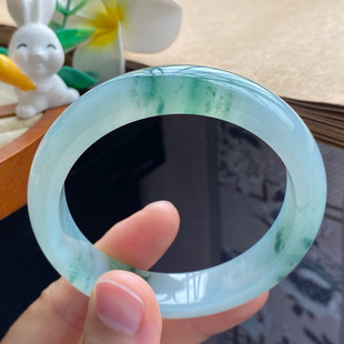 冰飘花果冻镯 4.8批1511号55.9 12.9 8.2 淡淡底色