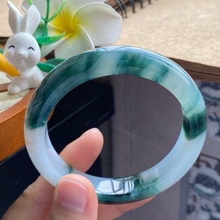 宛若一幅泼墨画 8.9深邃飘花镯 12.3 3.21批2105号57.8