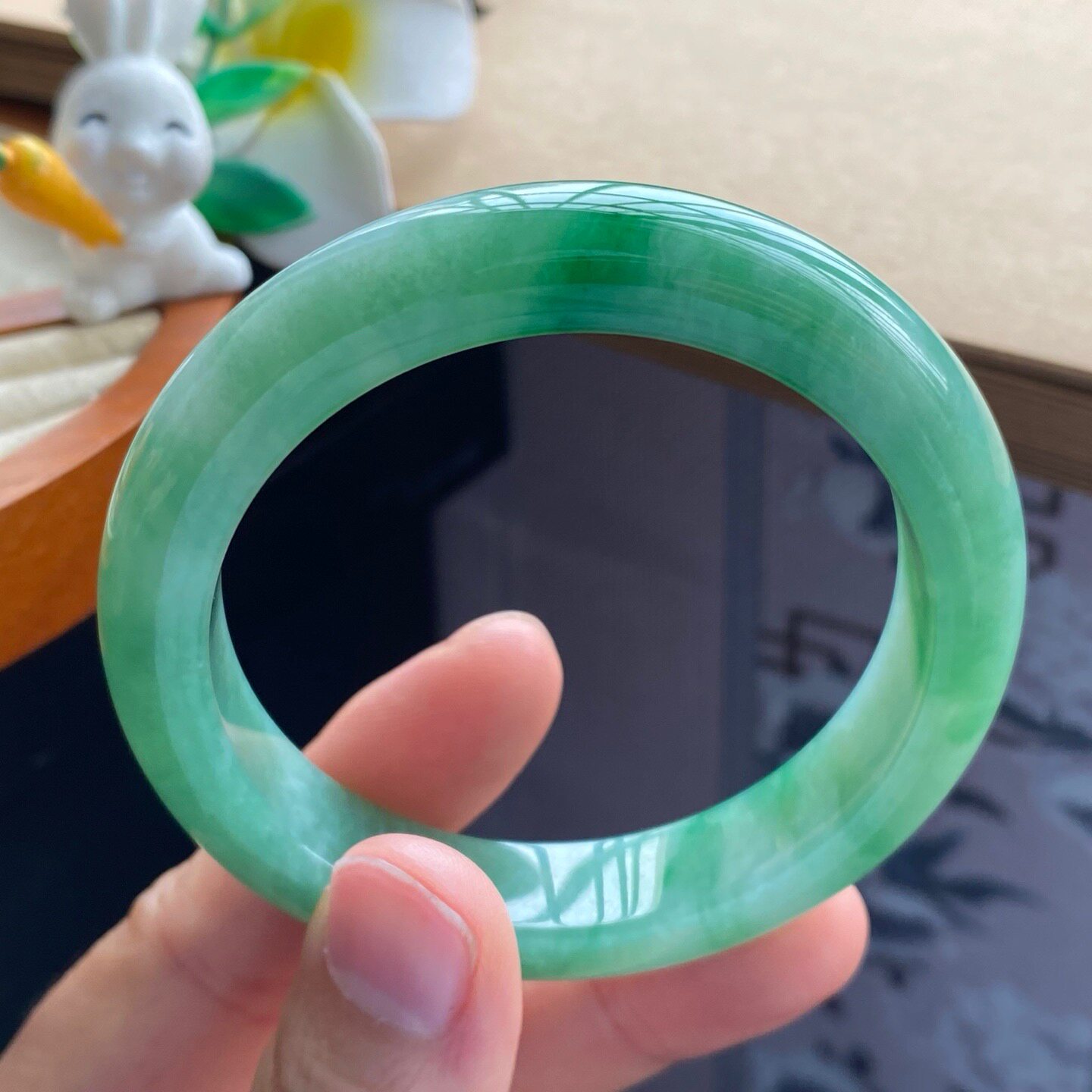 8.37批9611号54.6-12-8.8正圈翠绿色！漂亮清爽的碧绿色！