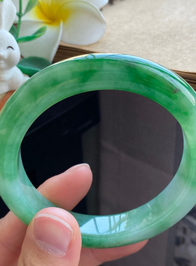 4.19批3258号57.1-12.2-9.5 正圈翠绿色！青翠欲滴！