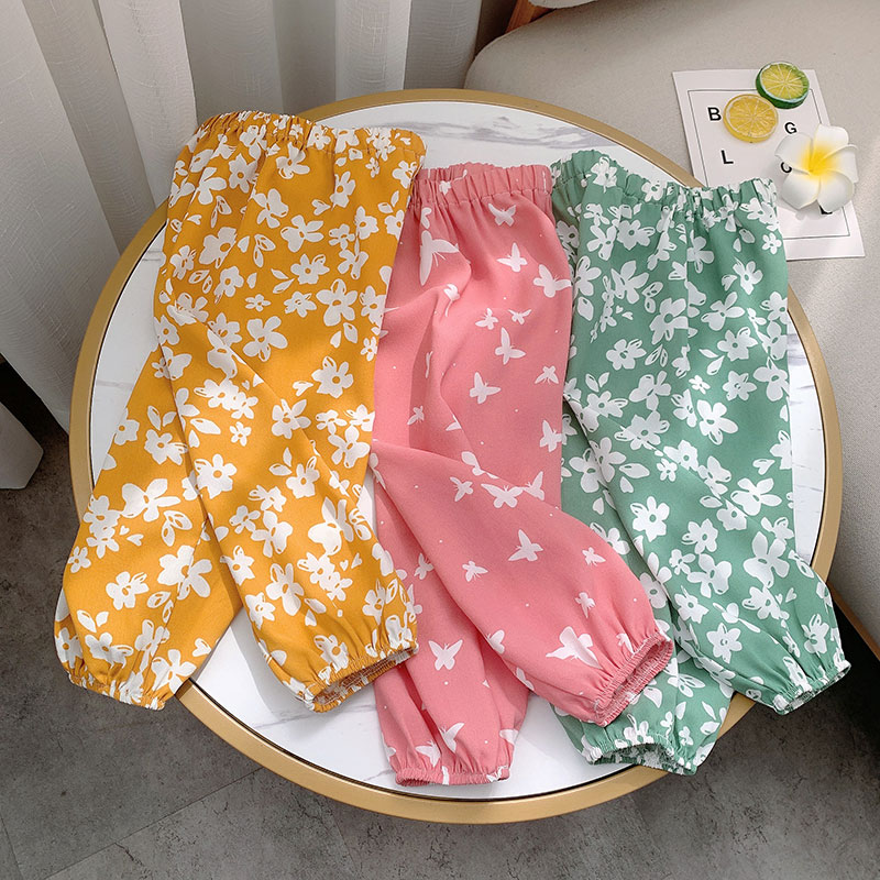 雪纺夏季薄款韩版宽松外穿灯笼裤