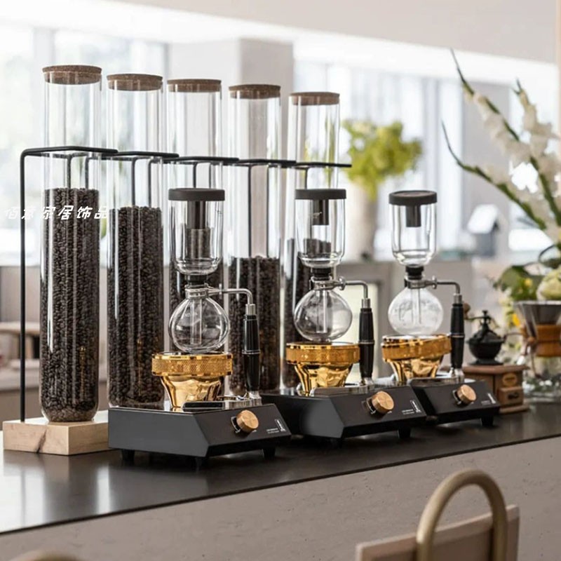 水吧台咖啡具陈设软装饰品