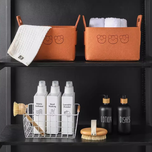 八度空间北欧风格样板间收纳盒