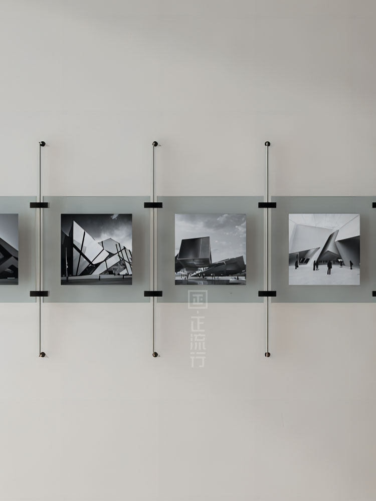 新品网幼儿园展厅互动墙装置画业文化红企艺术宣传墙照片墙装饰画