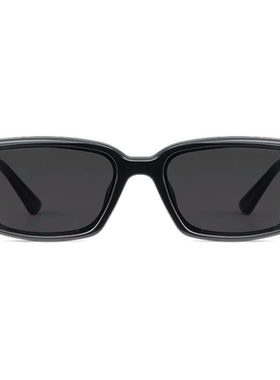 嘻哈潮人长方形眼镜男复古ins酷