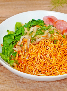 【佼佼流口水】麻辣重庆小面242g*3非油炸干拌方便速食拉面热干面