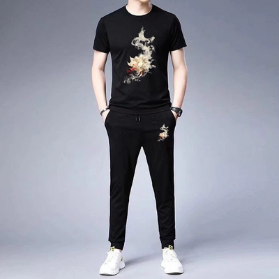 青少年短袖夏季运动套装