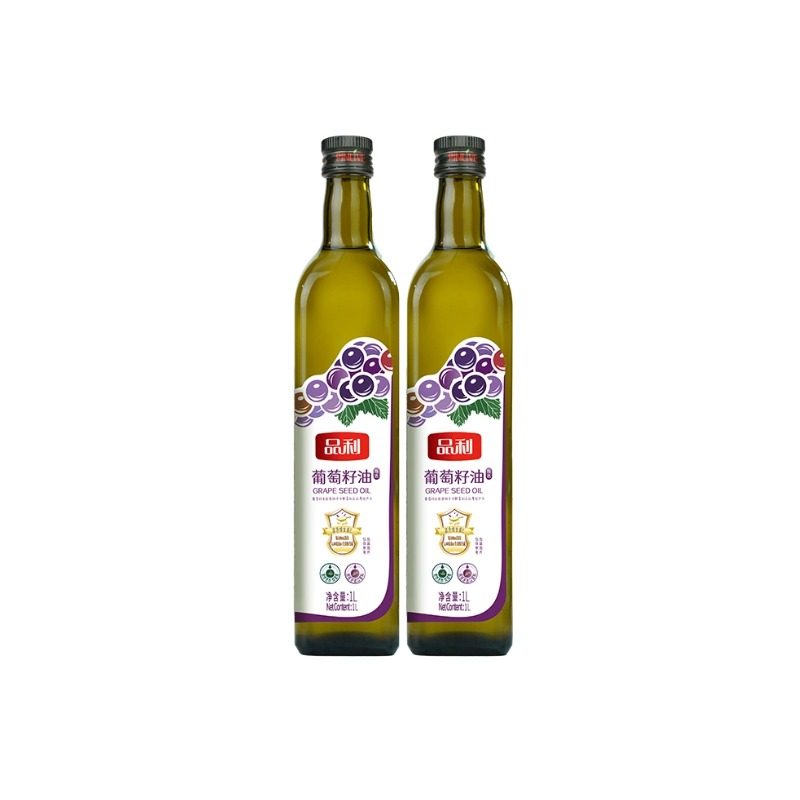品利葡萄籽油1L*2西班牙进口原料油烹饪炒菜食用油,粮油调味/速食/干货/烘焙,葡萄籽油,淘宝优惠券,粉丝福利购,淘宝优惠卷