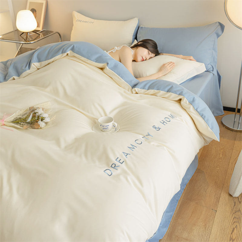 床上用品被子被褥全套一整套双人春秋被芯七件套学生宿舍套装单人