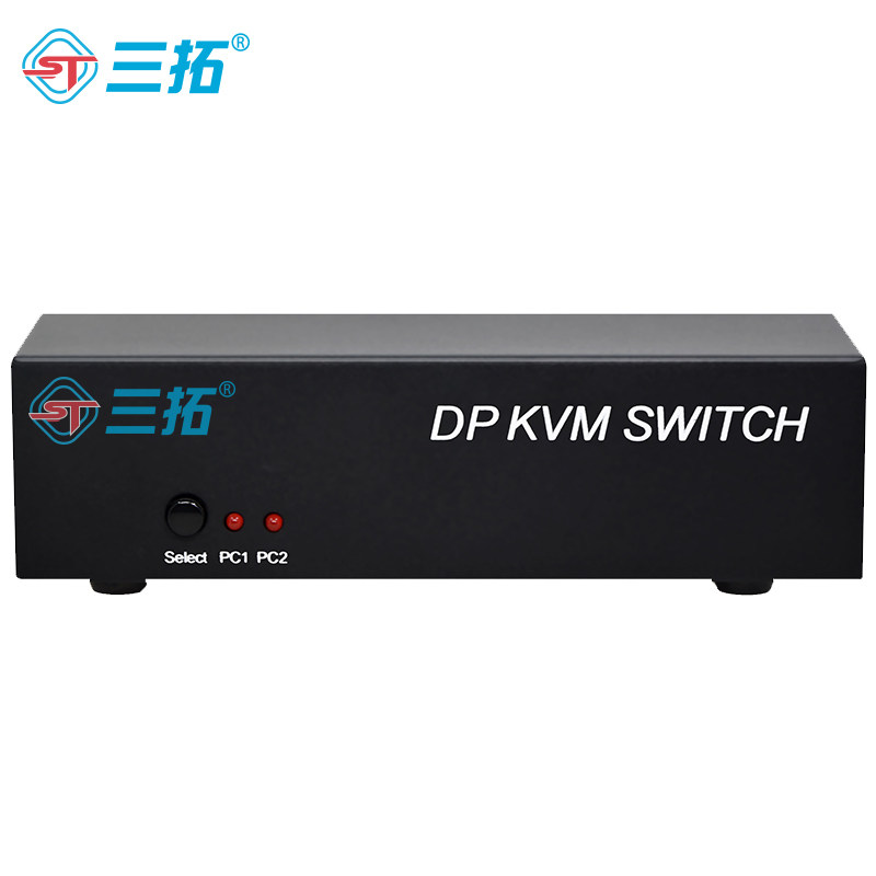 三拓 ST.602P 高清DP接口2路4路8路KVM切换器