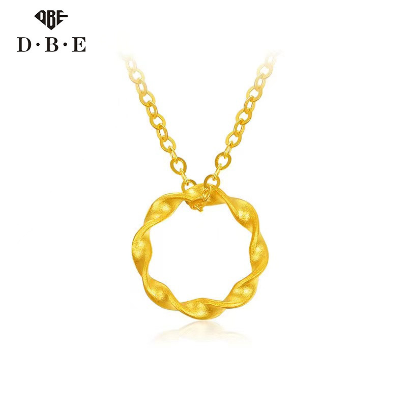 【dbe珠宝】18k金莫比乌斯套链