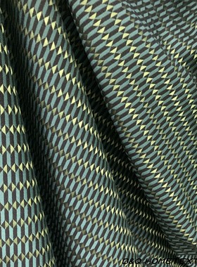 现代休闲轻奢几何沙发套面料时尚简约客厅酒店窗帘样板间抱枕布料