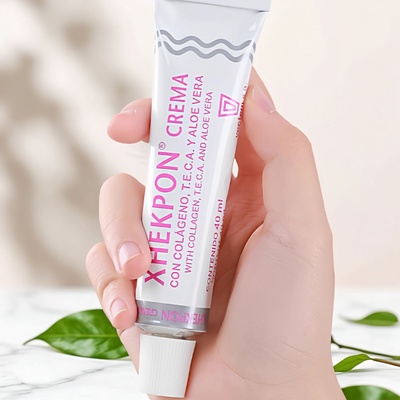 xhekpon西班牙颈霜提拉紧致颈纹保湿颈膜胶原蛋白正品