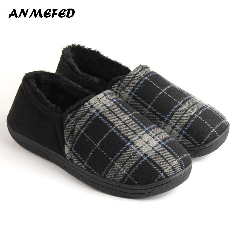 出口男士大码包后跟棉拖鞋加厚底防滑耐磨格子豆豆驾车办公室棉鞋,居家布艺,居家棉拖/棉鞋,淘宝优惠券,粉丝福利购,淘宝优惠卷