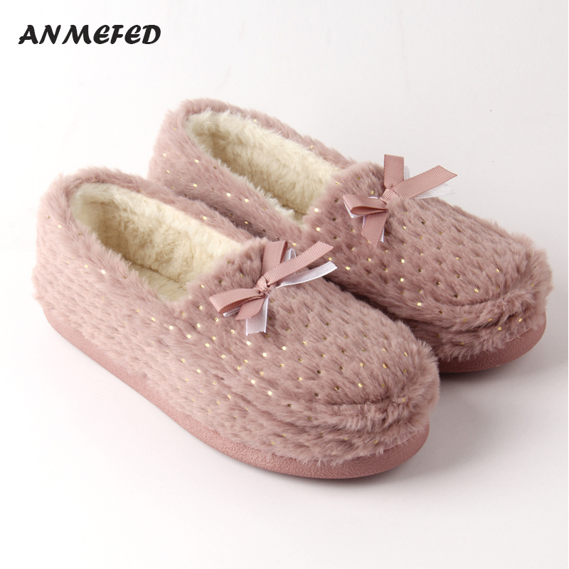 出口新品女士秋冬保暖拖鞋防滑包跟月子棉鞋软底防滑居家用棉拖鞋