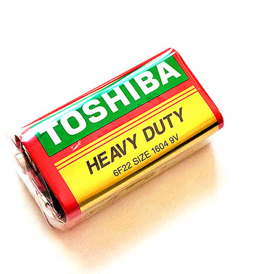 TOSHIBA东芝电池9V6F22KG碳性