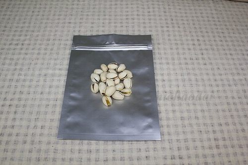 6*11铝箔夹链自封食品袋 食品包装密封袋 粉粉袋 试吃样品袋 防潮