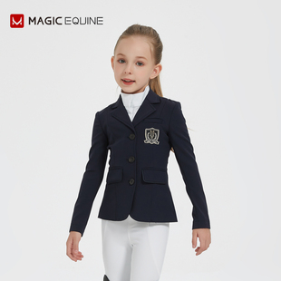 ME曼驿马术骑士服儿童专业比赛骑马服高弹修身马术服男女童马术装