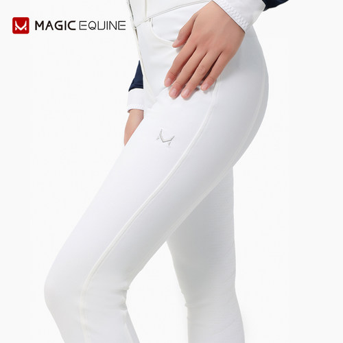 ME曼驿女款马术马裤高腰硅胶春秋款骑马裤防划耐磨专用马术装备