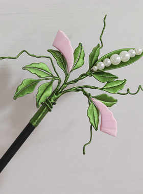 有教程diy手工制作缠花材料包