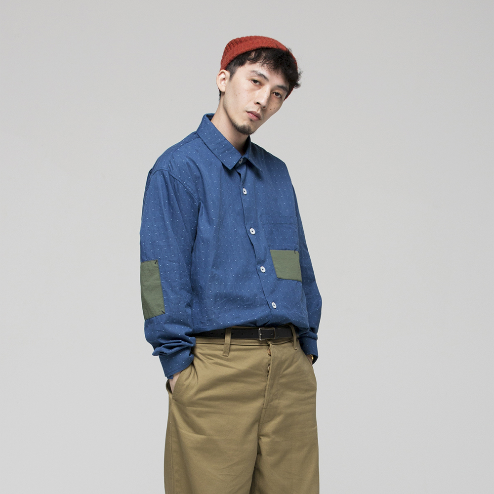 DAKYAM 2018A/W ¡°Polka Dots LS-Shirt¡± ²¨µã¿íËɳ¤Ðä²¹¶¡³ÄÉÀ