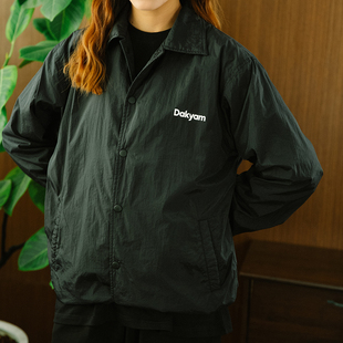 2025A Brand Logo 皱纹翻领轻薄教练夹克 DAKYAM Jacket 达人