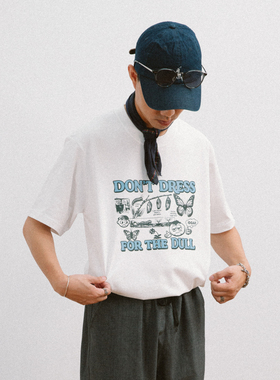 DAKYAM(达人) 2026S/S Anti-Dull TEE 远离无趣日常短袖TEE恤男女