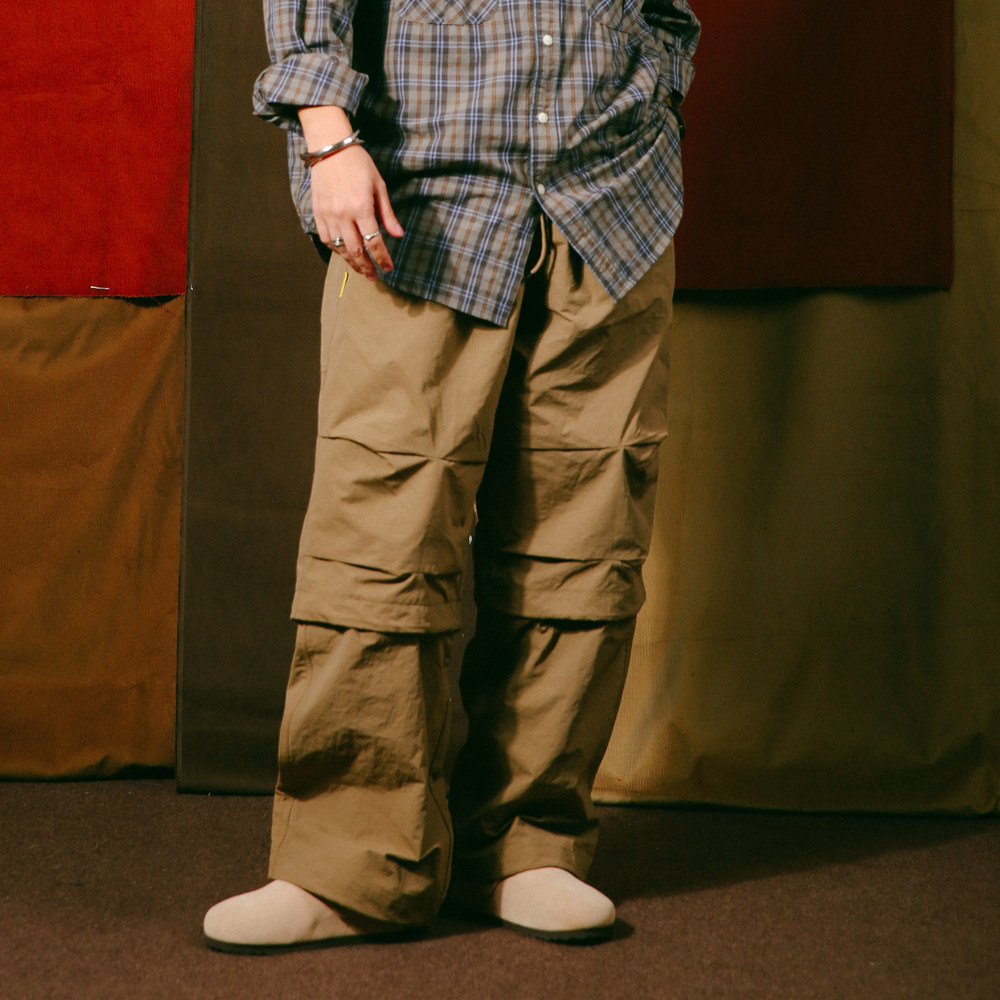 DAKYAM七分休闲日系可拆脚长裤