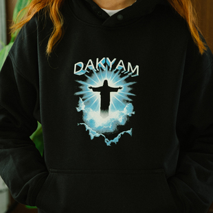 DAKYAM(达人) 2025A/W Halo Ascent Hoodie 神光升临套头连帽卫衣