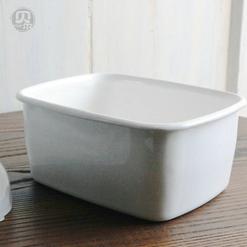 密封盒搪瓷长方形卤味腌制厨房