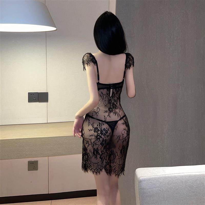水性蜜桃 辣妹蕾丝连衣裙名媛公主低胸露背夜场女装紧身包臀短裙