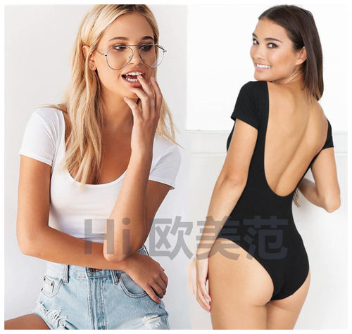 性感短袖大码t恤上衣修身显瘦