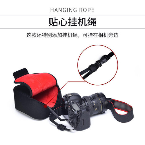 Cwatcun香港相机内胆包 微单摄影加厚防震防水大保护套适用于佳能