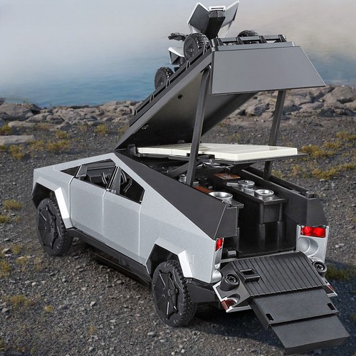 132特斯拉皮卡露营车合金房车