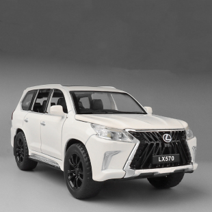 32雷克萨斯LX570汽车模型大号仿真越野车摆件儿童合金玩具车