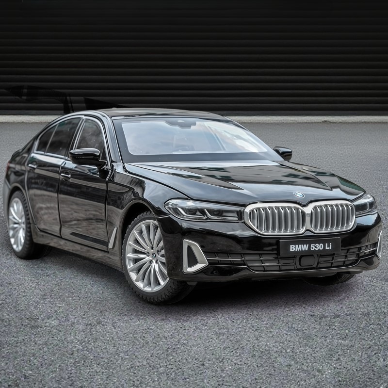 124宝马新5系530Li合金汽车模型