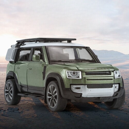 1：32路虎卫士110合金汽车模型