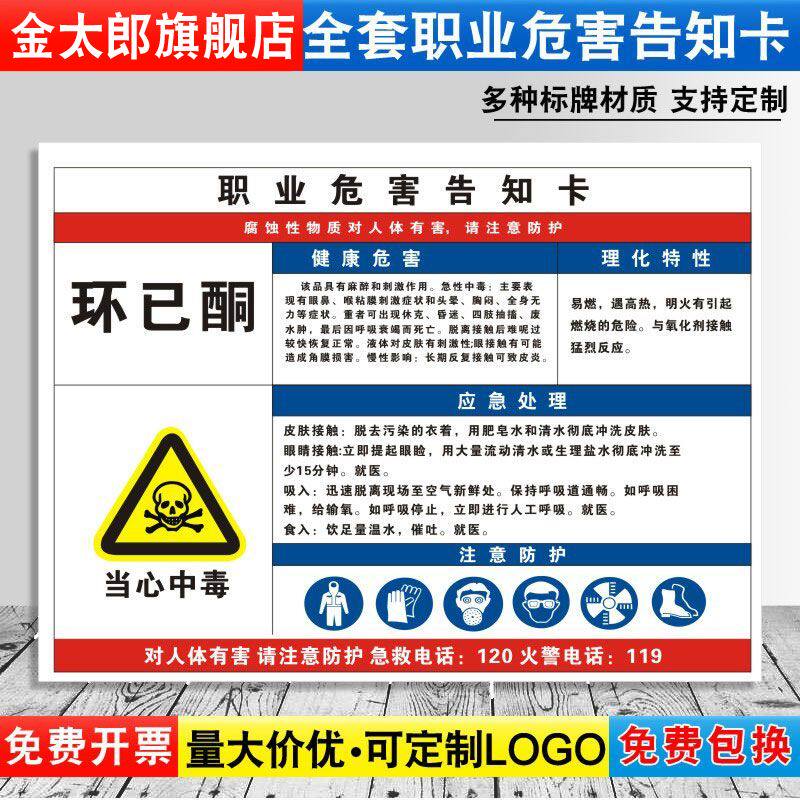 当心中毒消防安全职业病危害定制