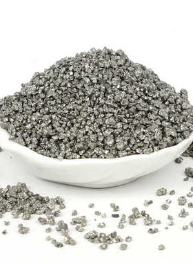 天然原石迷你黄铁矿Pyrite小颗粒碎石矿物石细砂家居装饰材料教学